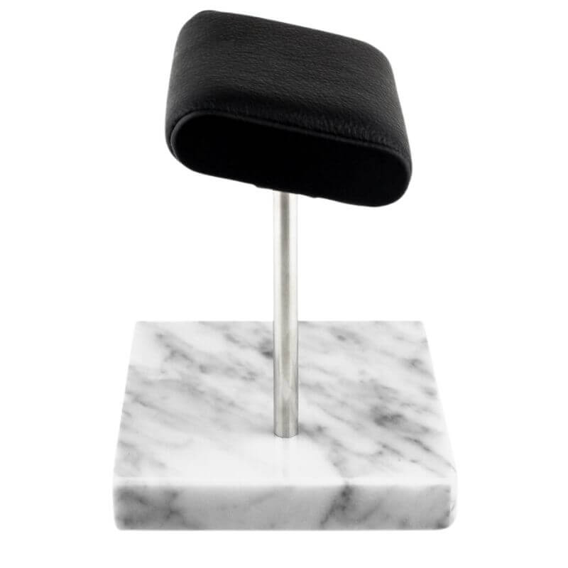 Support de montre individuel en marbre blanc
