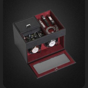 boite remontoir montre automatique bijoux colliers