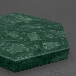 Détail support marbre vert