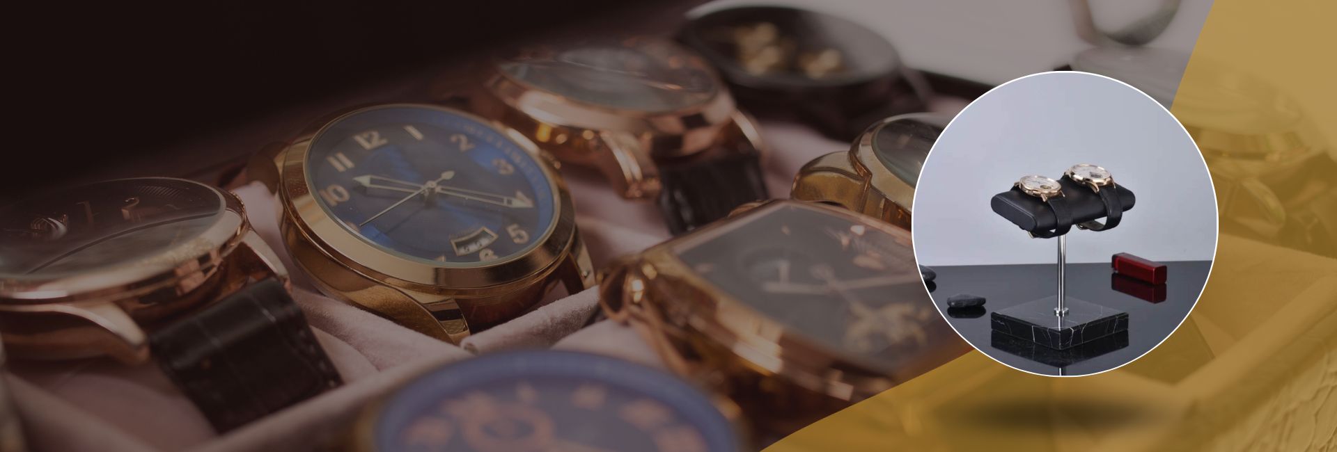 Boutique le porte montre, remontoir montre automatique, boîte à montre et rangements montre