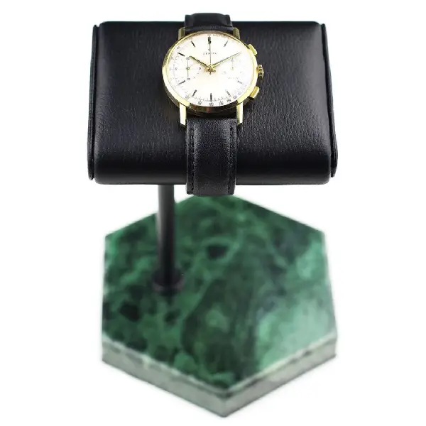 présentoir montre en cuir original