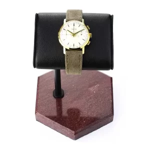 repose montre cuir et marbre