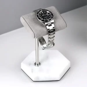 support bracelet montre en marbre