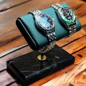 support de montre en marbre double
